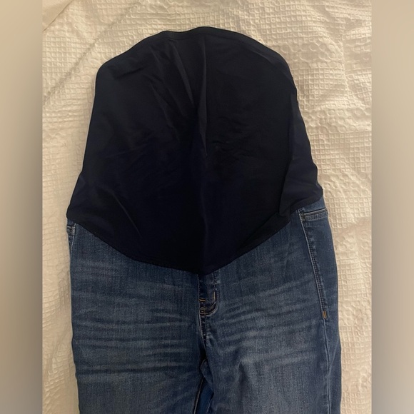 Madewell Maternity Skinny Jean in Medium Wash, size 26, EUC - Picture 4 of 6